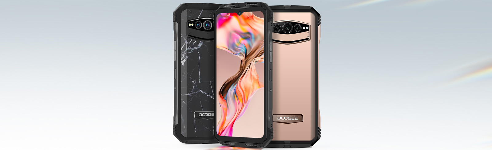 The Doogee V30T has been launched with a unique photochromic design